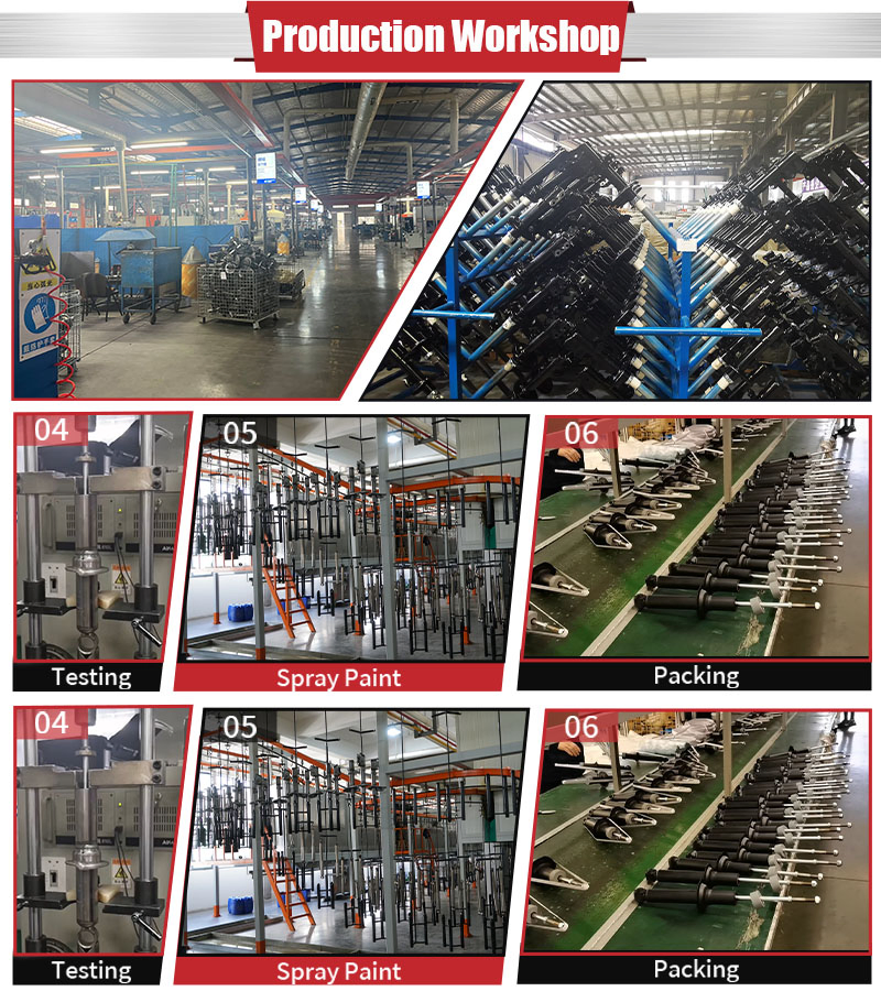 Piezas de suspensión GDST Amortiguador trasero izquierdo 55351-2e501 334505 para Tucson