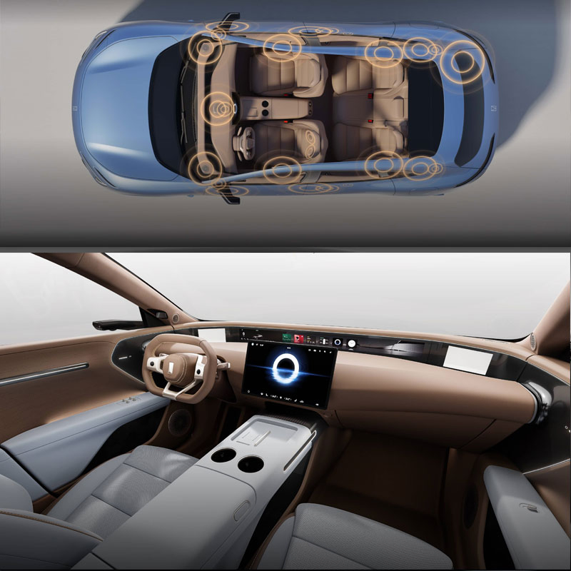 Colección Changan Avatr Sistema de Infotainment del Cockpit Inteligente de Regeneración de Energía