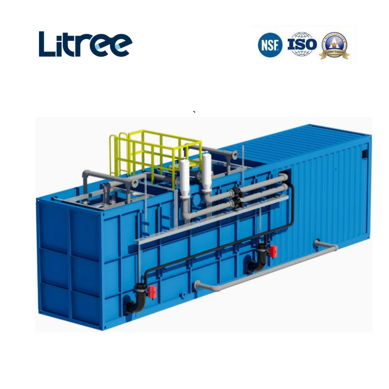 Sistema UF Compacto Integrado en Contenedor de Tratamiento de Agua Móvil