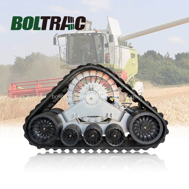Sistema de conversión de chasis de oruga de goma Ultimatrack Triangle para cosechadora Case Ih Af9/Af10/Af11/Af5088 AG