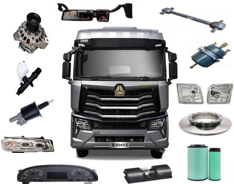 Reemplazo Nuevo Amortiguador OEM Wg1642440021 para Suspensión de Camión Pesado Sinotruk HOWO A7 con 3 Meses de Garantía