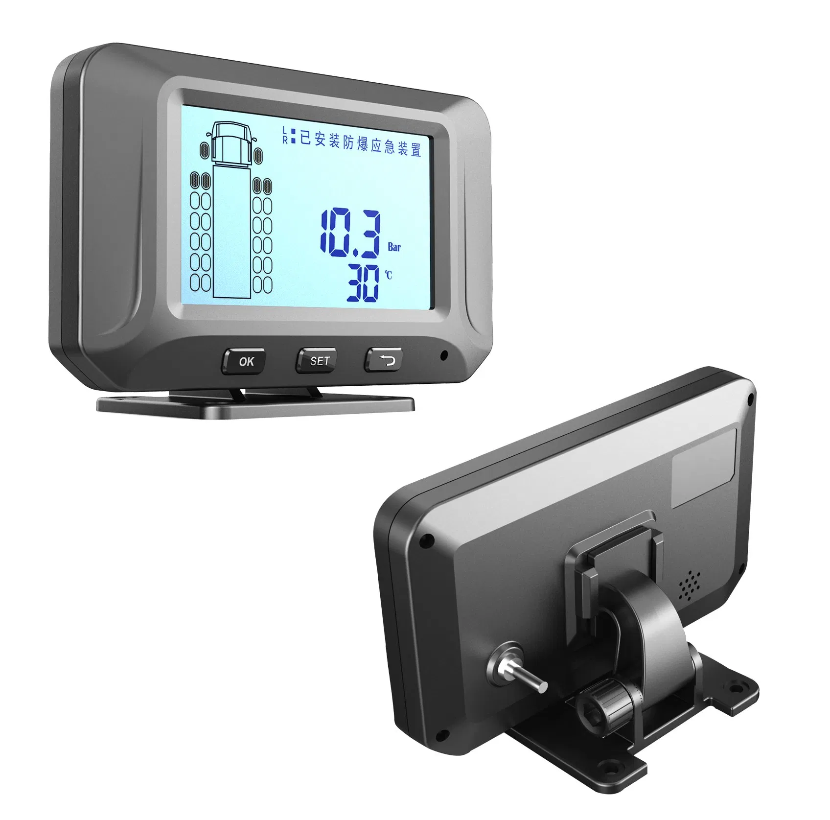 Sistema de Monitores de Presión de Neumáticos para Camiones, Coches y Autobuses