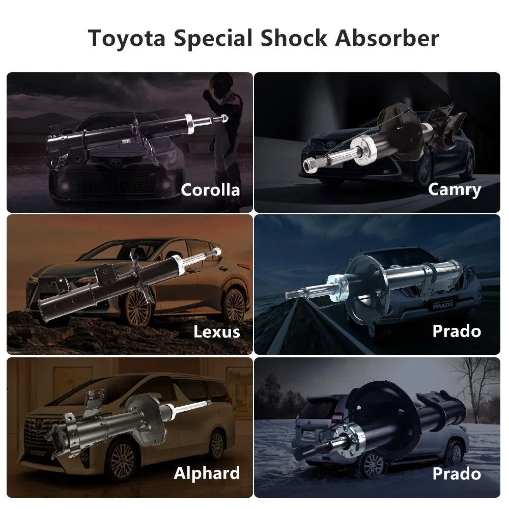 para amortiguador delantero Kyb suspensión para vehículo automotriz autos amortiguadores para coches japoneses