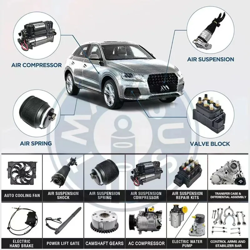 Amortiguador de suspensión neumática B-MW F02 F01 2008-2015 OEM Amortiguador neumático 37126791675 37126791676
