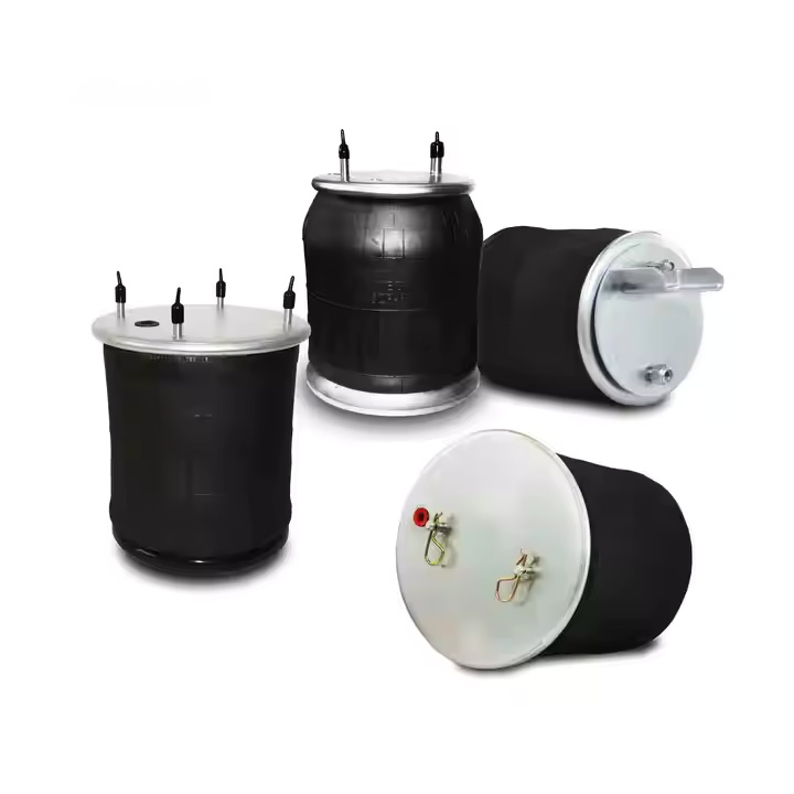 Sistema de absorción de choque de resorte de aire para suspensión de vehículos de carga pesada W02m58-4006