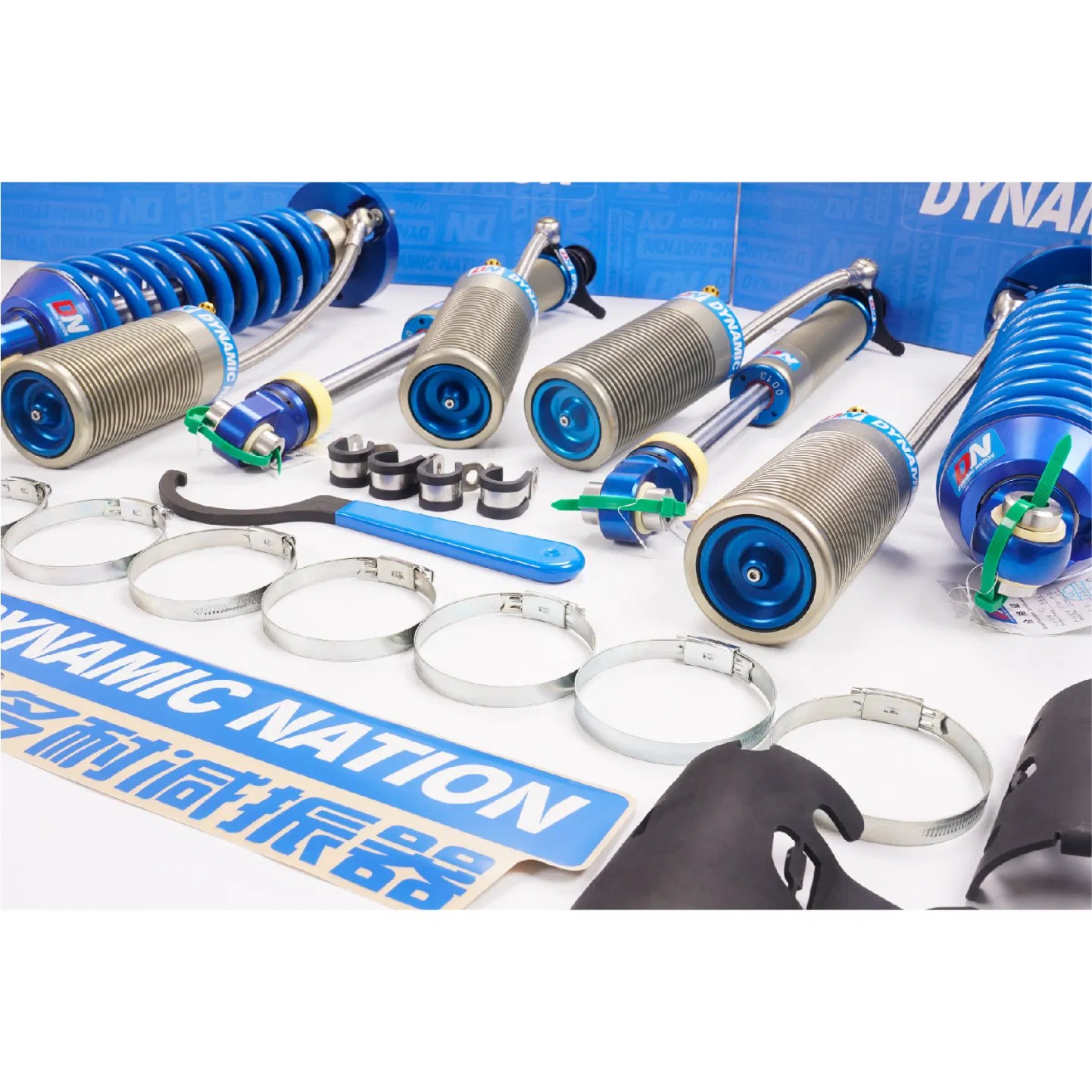 Coche de carreras de rendimiento DN fuera de carretera con amortiguador de coilover ajustable para Y62 2"Lift