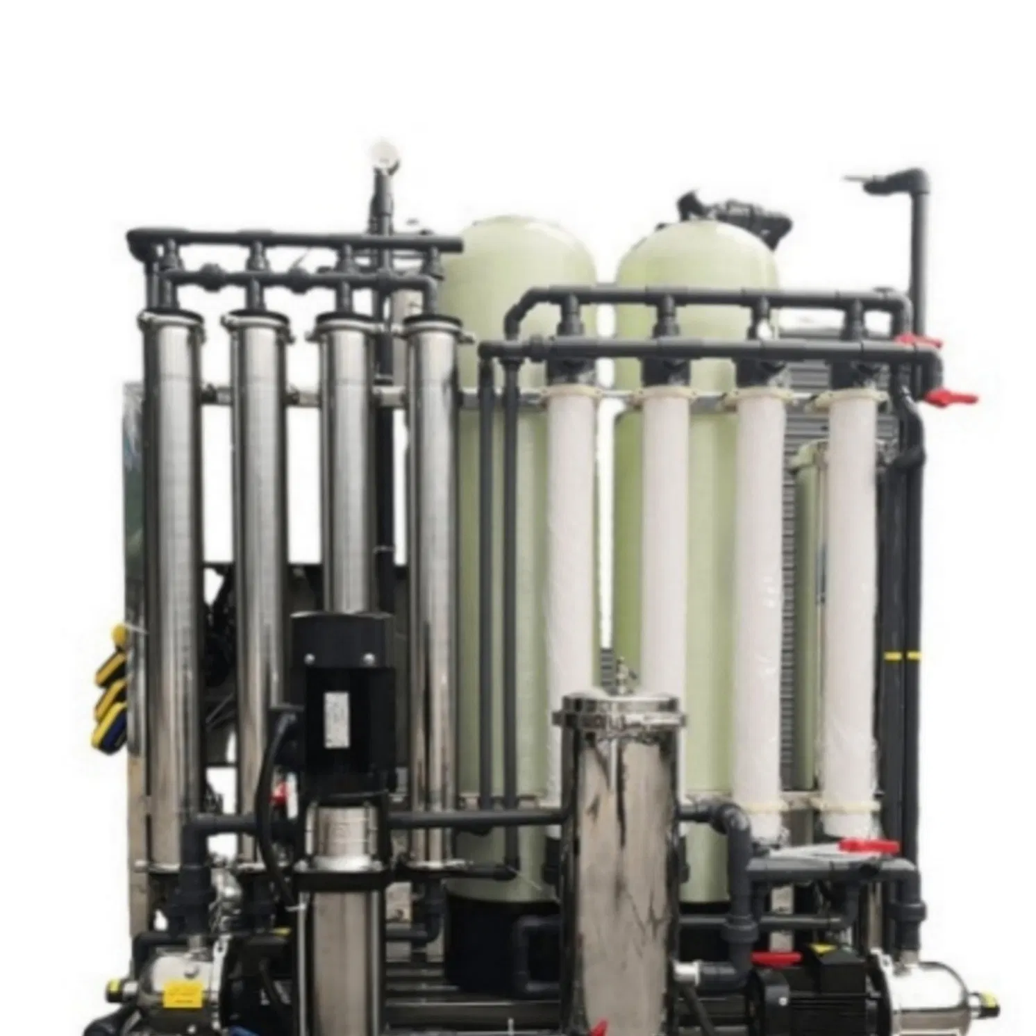 Sistema de purificación de agua por ósmosis inversa ultra silencioso con tecnología de amortiguación de vibraciones para entornos hogareños sensibles al ruido