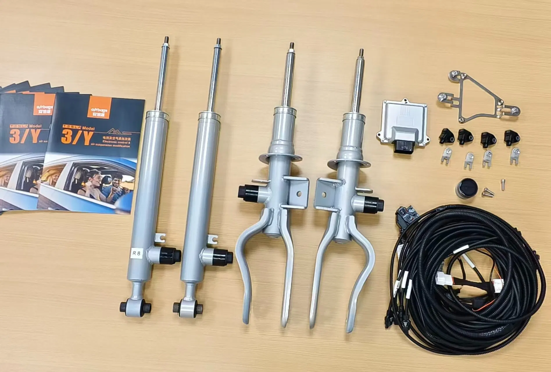 Sistema de Amortiguadores de Aire de Alto Rendimiento para Tesla Modelo 3/Y