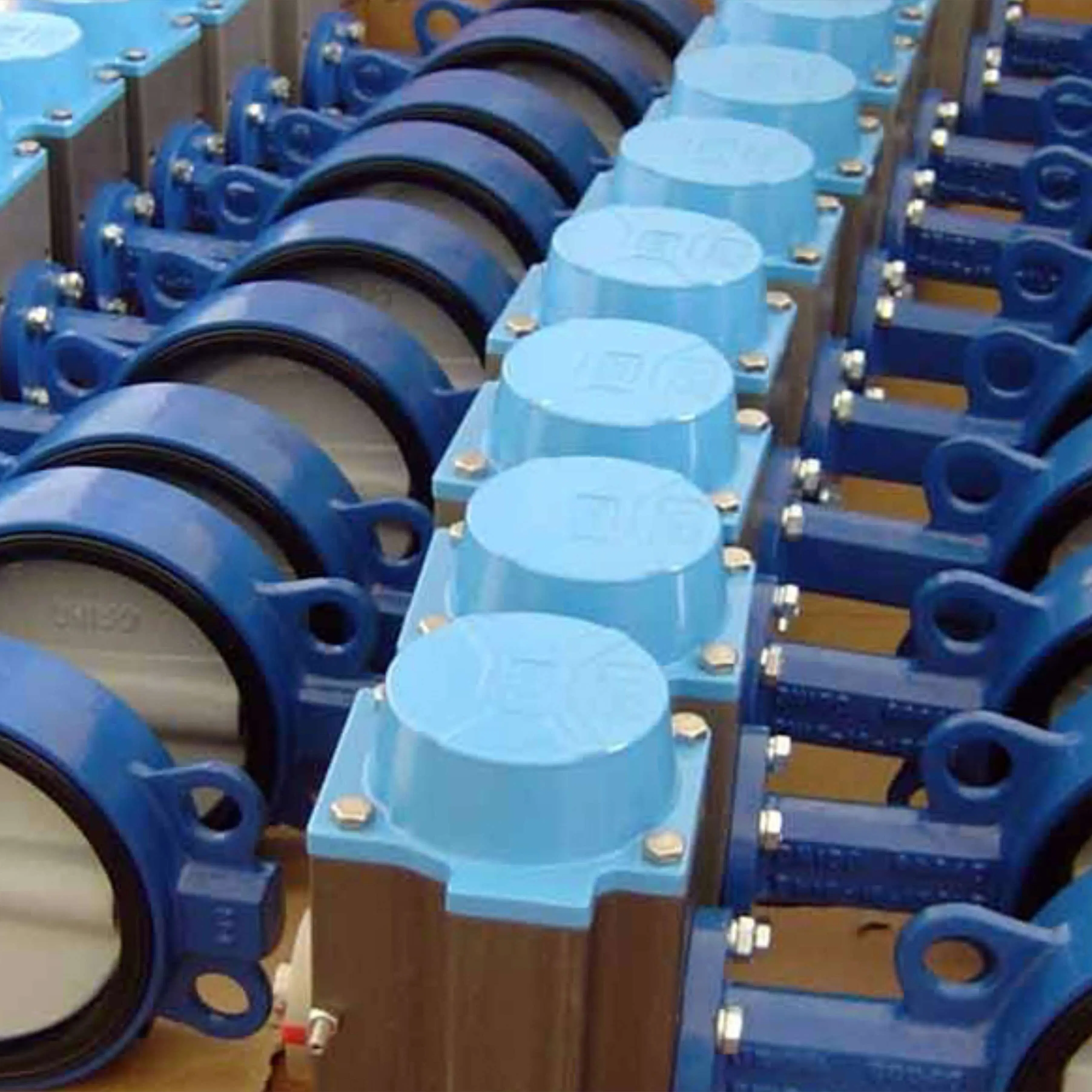 Sistema de gases de escape de planta de energía, personalización de alta temperatura, compuerta circular resistente a la abrasión