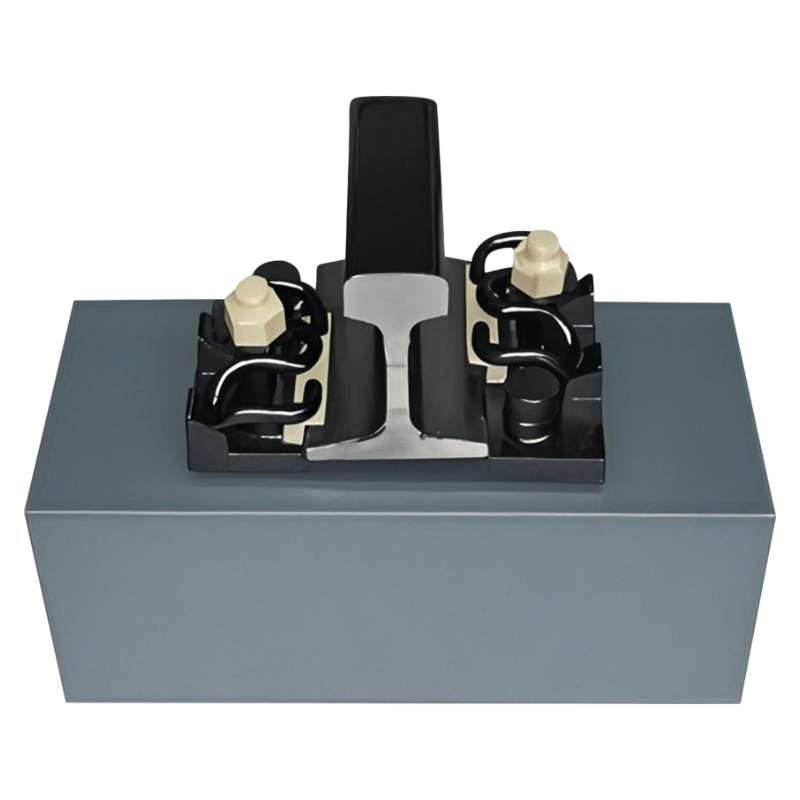 Djk5 Sistema de fijación de rieles conjunto de fijación de amortiguación antivibración durmientes de concreto