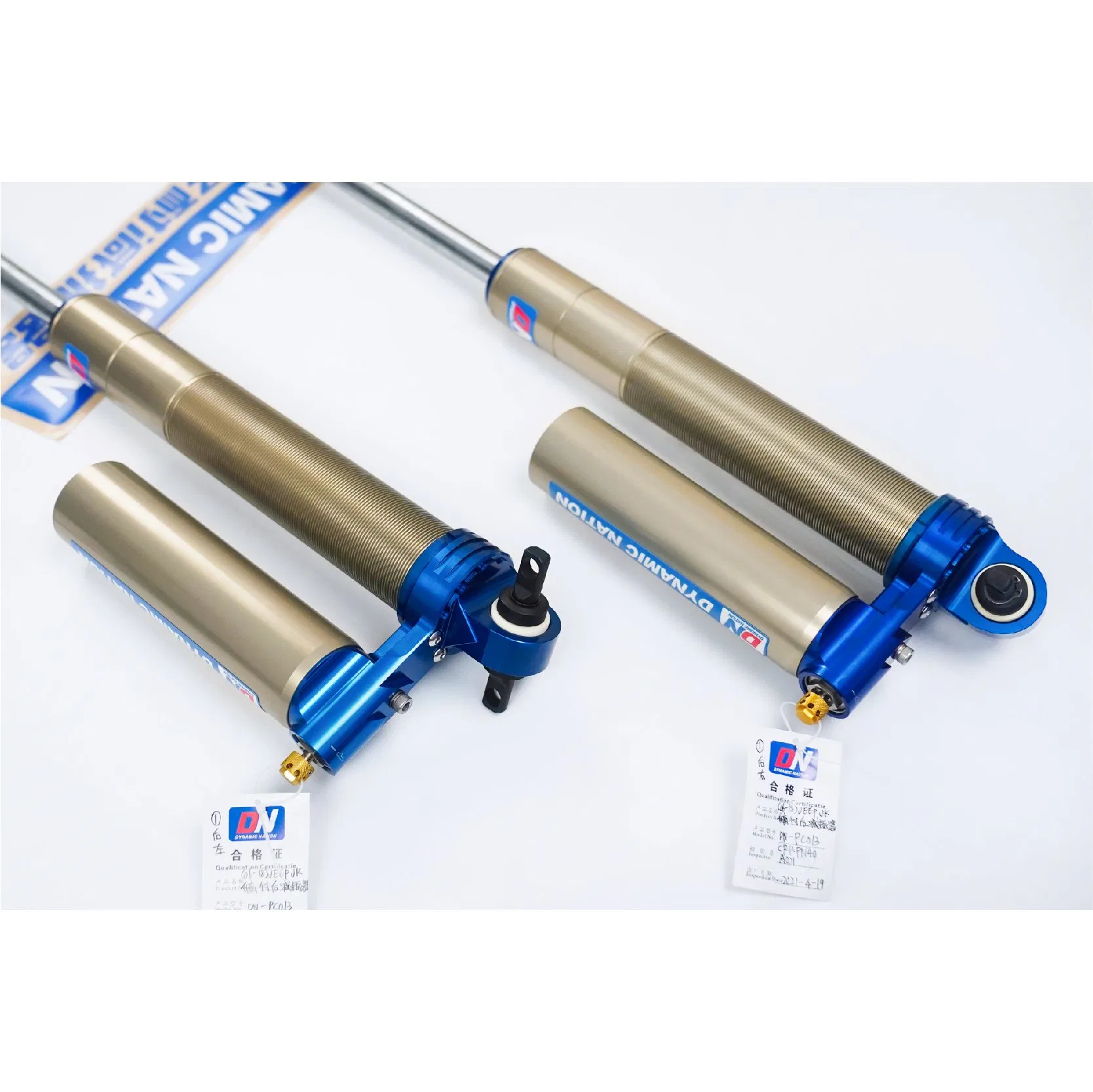 Amortiguador ajustable de reservorio para coche de carreras todoterreno DN Performance para Wrangler Jk 4" parte de suspensión elevada