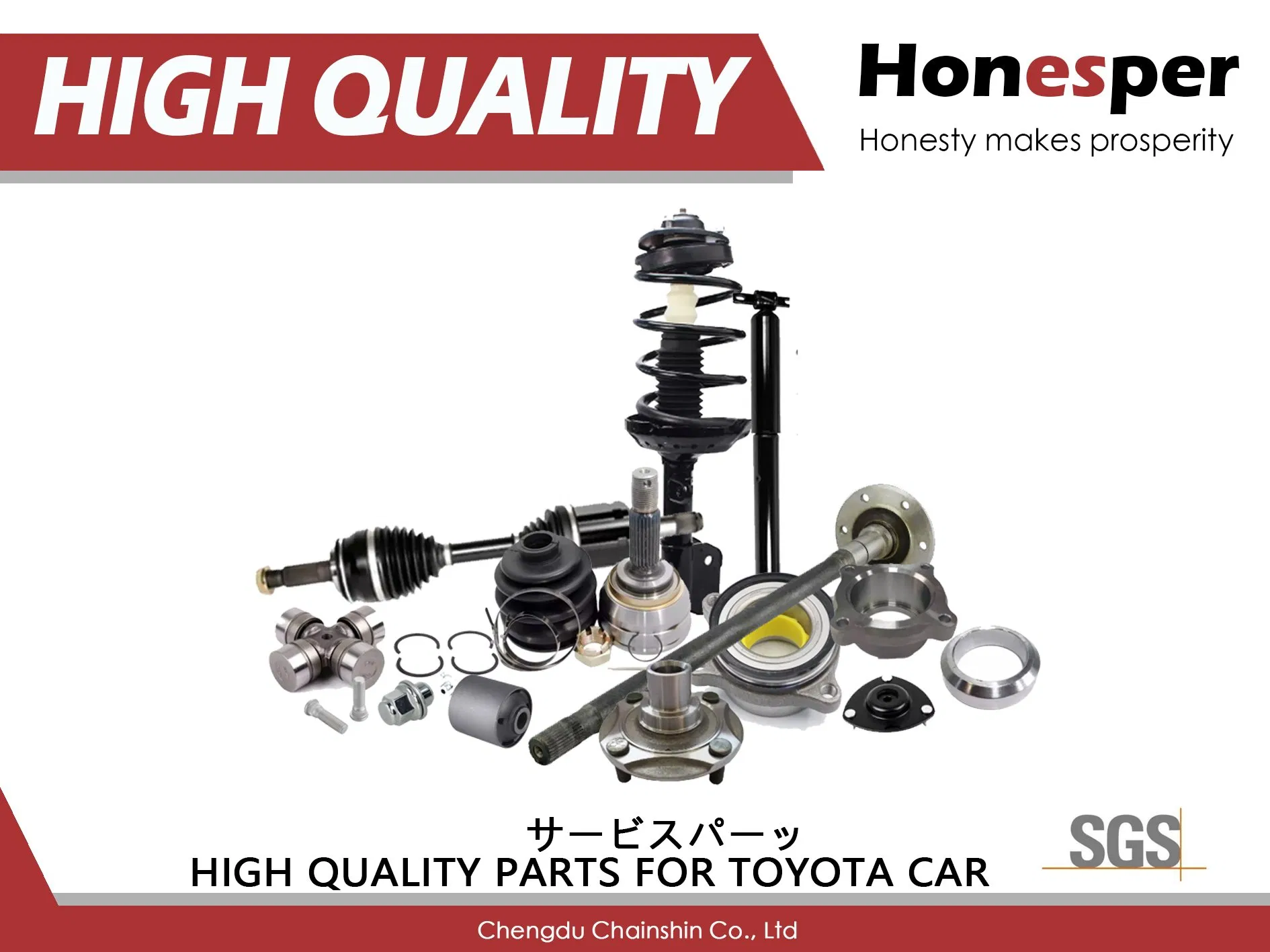 Piezas de repuesto de automóviles al por mayor, piezas de suspensión, amortiguador trasero para Toyota Hilux Vigo Fortuner Kun26 48531-09550