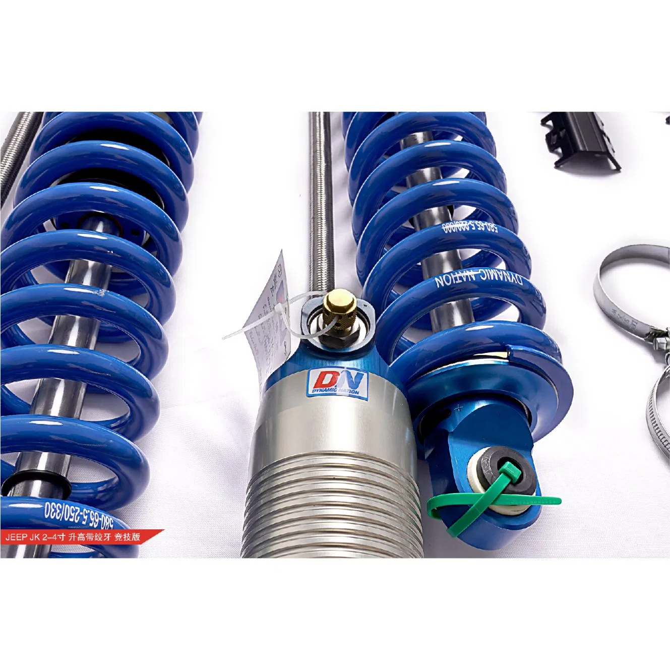 Serie de Rendimiento DN coche de carreras todoterreno con amortiguador de coilover ajustable para Wrangler Jk 2-4" elevación