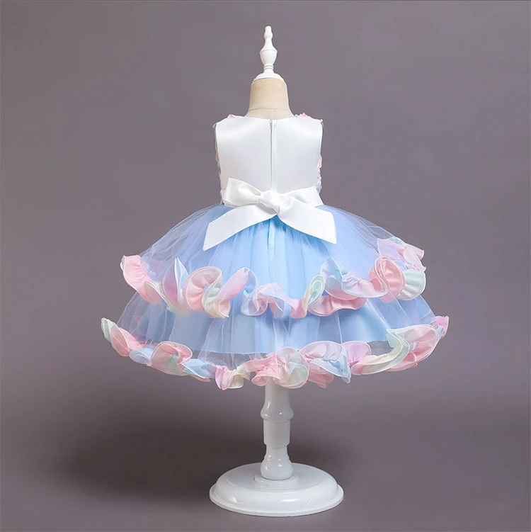 Latest Wholesale Child Girl Sleeveless Princess Party Dress
