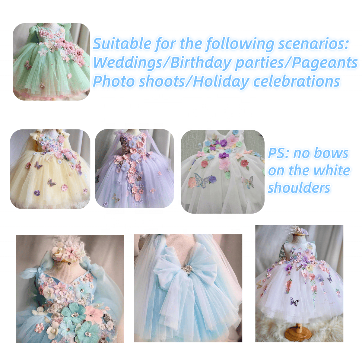 Baby Lolita New Formal Midi Length Kids Satin Girls O-neck Mesh Parties Weddings Flower Girls Kids Dress Wholesale