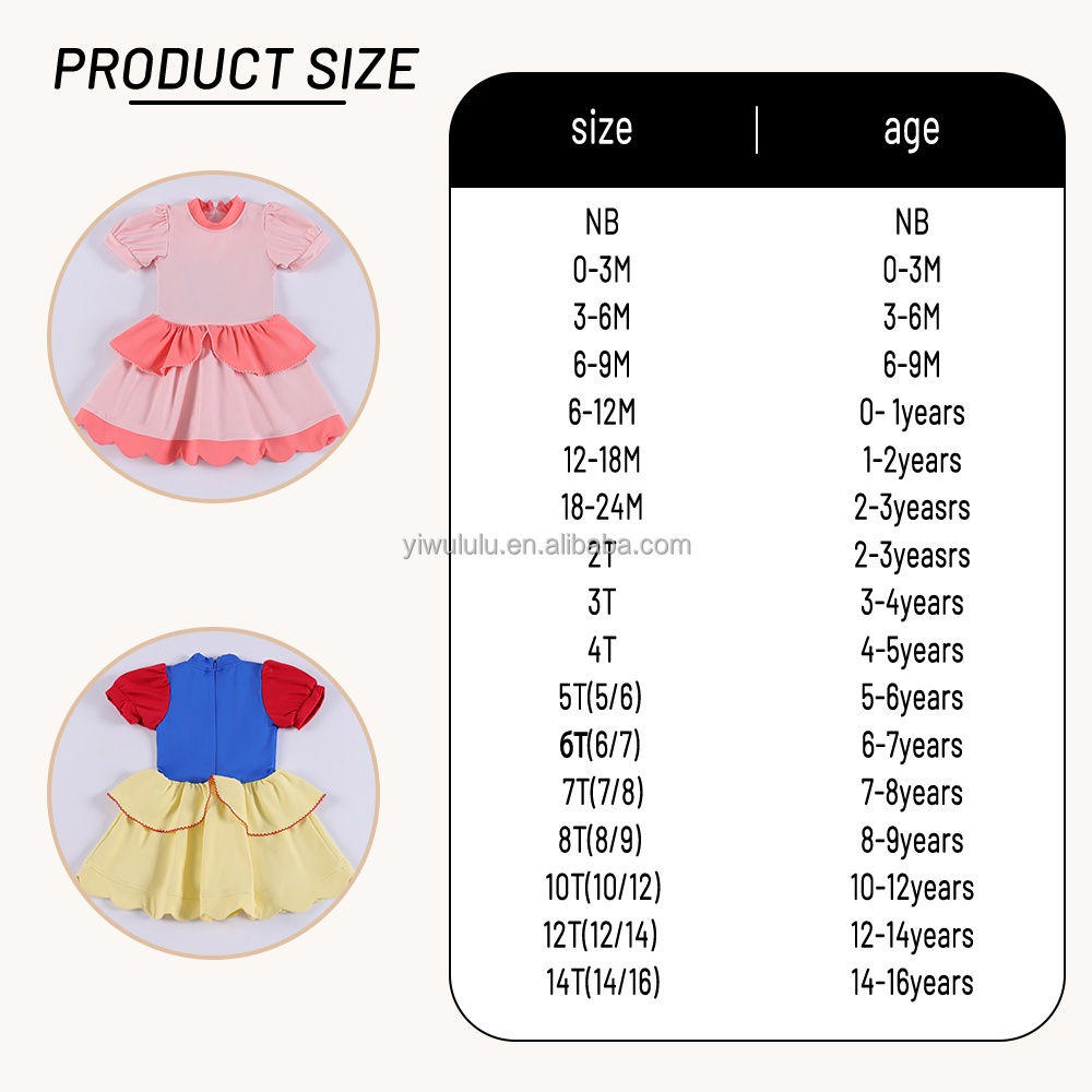 New Update Child Girl Cute Dress Costume Performance Birthday Party Halloween Baby Princess Summer Dresses