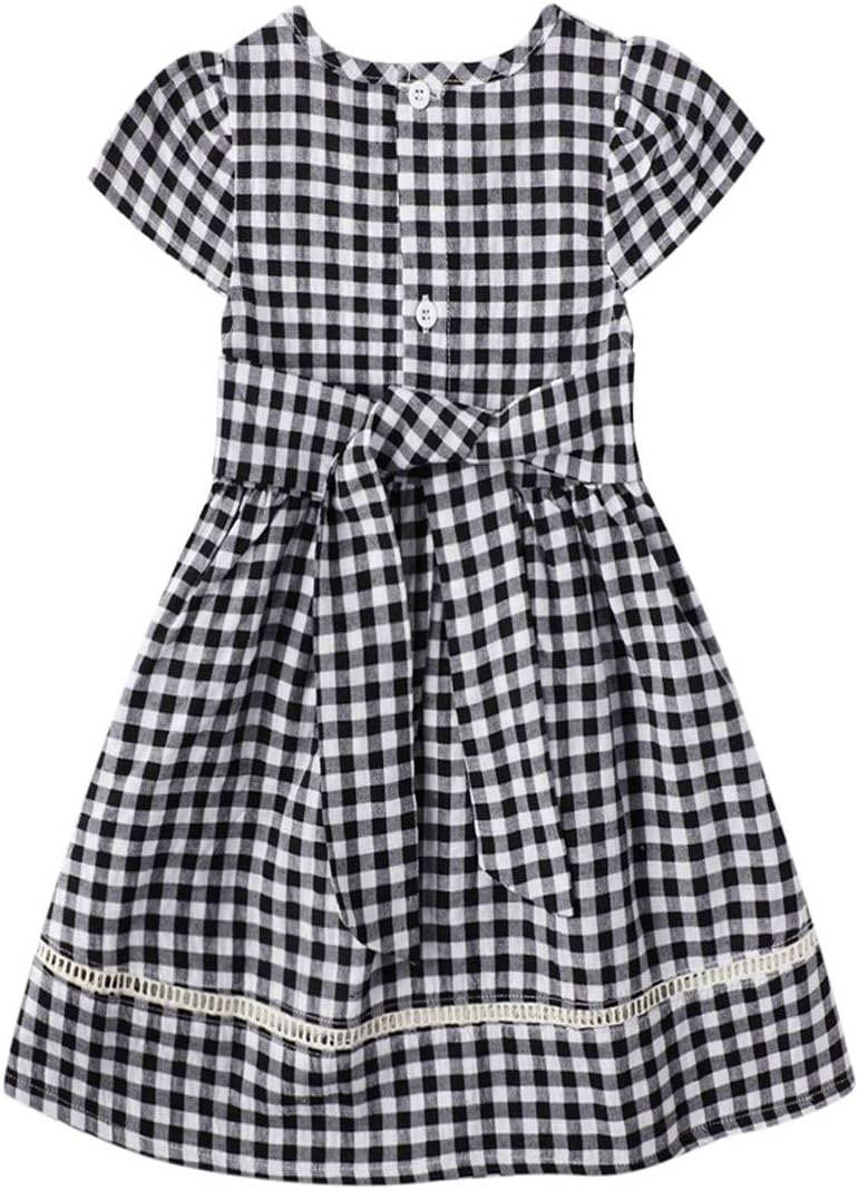 Customized Wholesale Toddler Little Girl Summer Dress Sleeveless Cotton Casual Flower Shirt Playwear Jumper Skirt Sundress