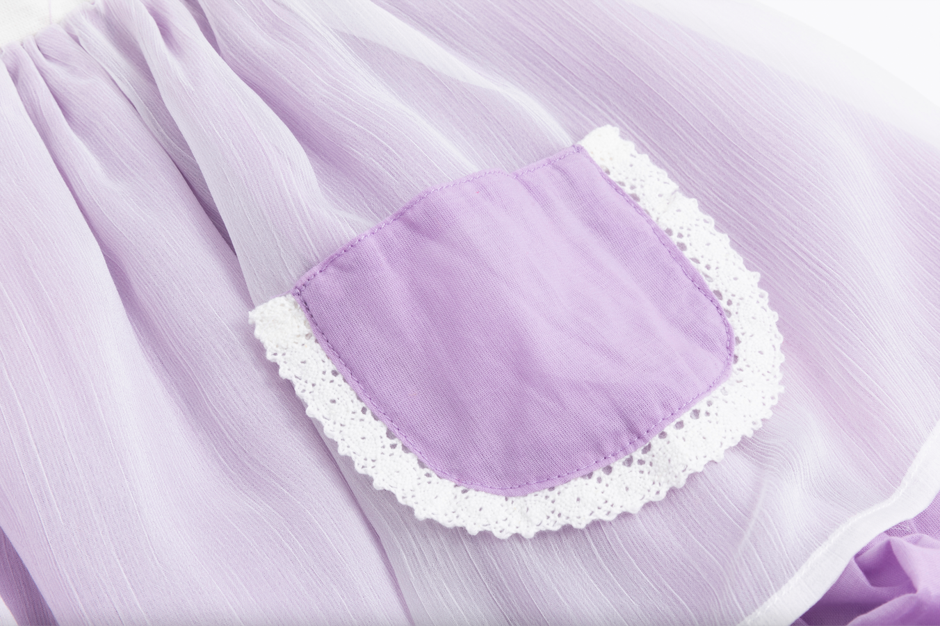 Girls Spring Boutique Embroidered Rose Flower Dress Girls Lavender Smocked Dress