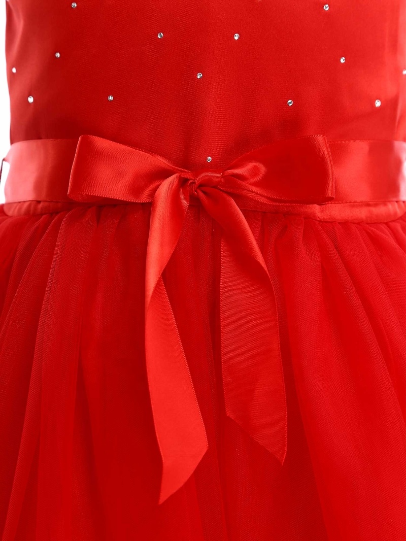 6-16 12 Years Old Latest Children Dressed Princess Dress For Girl Birthday Designs Kids' Wedding Party Flower Girl Dresses