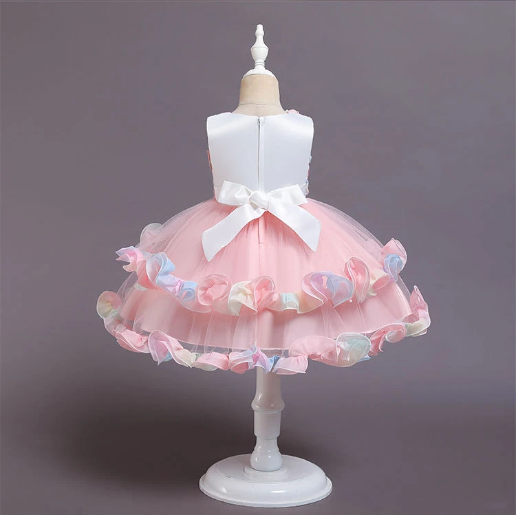 Latest Wholesale Child Girl Sleeveless Princess Party Dress