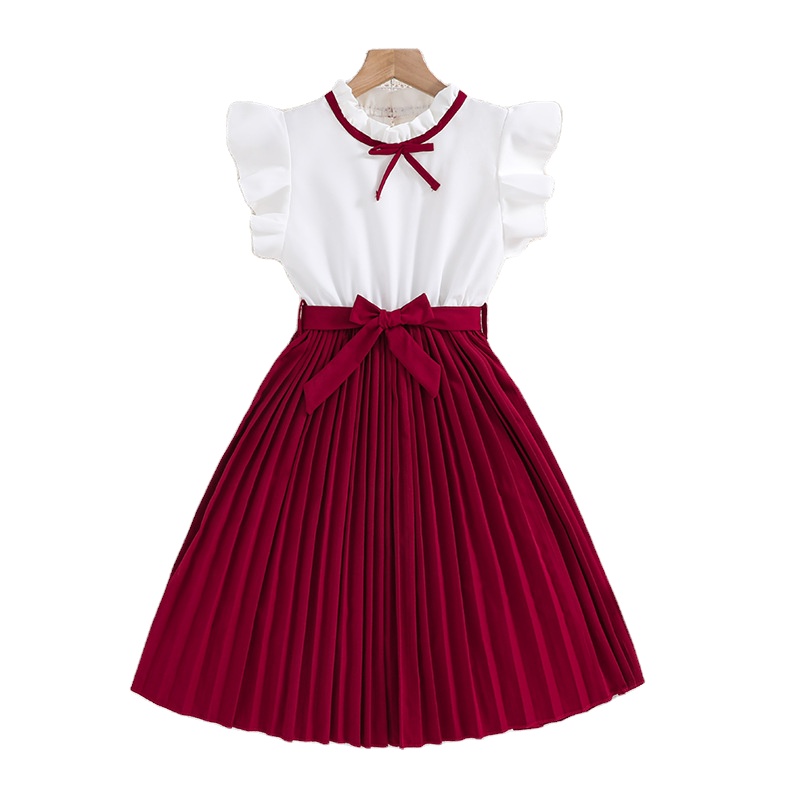 Private Label Kidswear Outdoor Wear Fashionable Children Dresses for Girls Ideal for Parties and Play Sleeveless