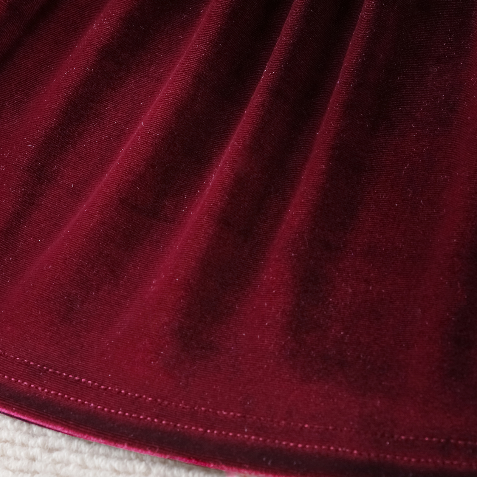 Toddler Little Girl Velvet Ruffle Dress Vintage Dresses Baby Girls Halloween Christmas Princess Dress for Girl