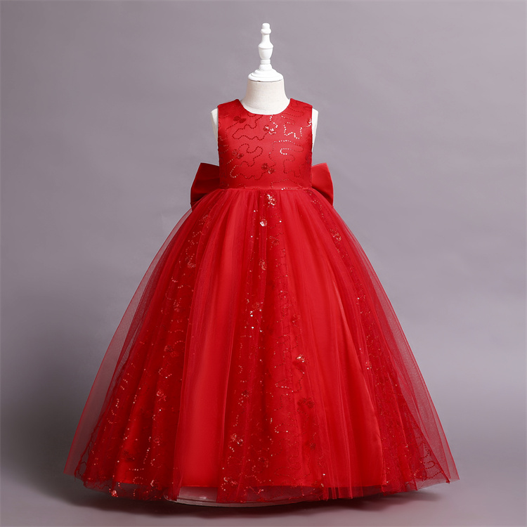 Outong Yoliyolei Kids Baby, Girls Outfit Long Sleeve Red Velvet Princess Dresses Fur With Belt Children Santa Christmas Pajamas/