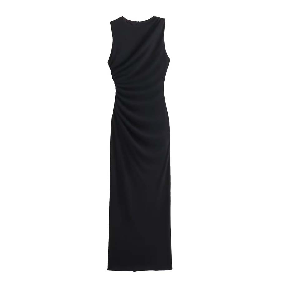 Customizable Graduation Casual Polka DOT Striped Lace Velvet Maxi Girls Vacation Dress