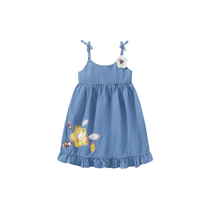 Girl Denim Dress 4