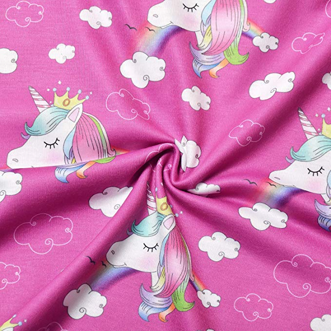 Girls Unicorn Dress, Maxi Dress, Hoodie, Mermaid Dress, Legging