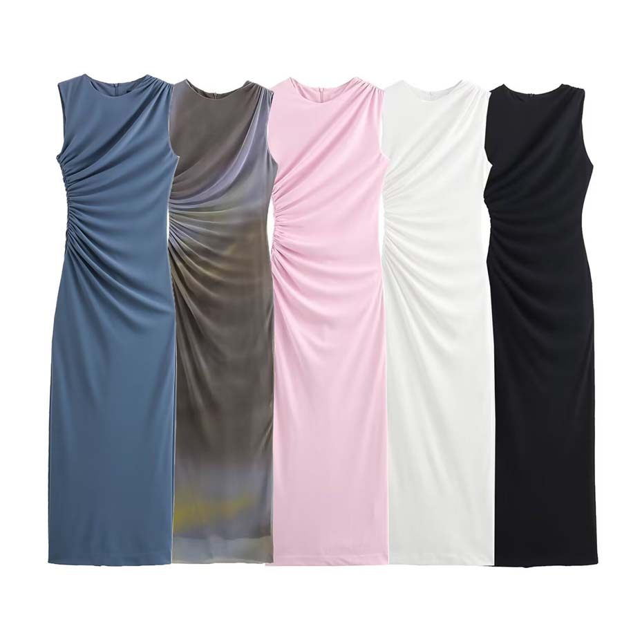 Customizable Graduation Casual Polka DOT Striped Lace Velvet Maxi Girls Vacation Dress