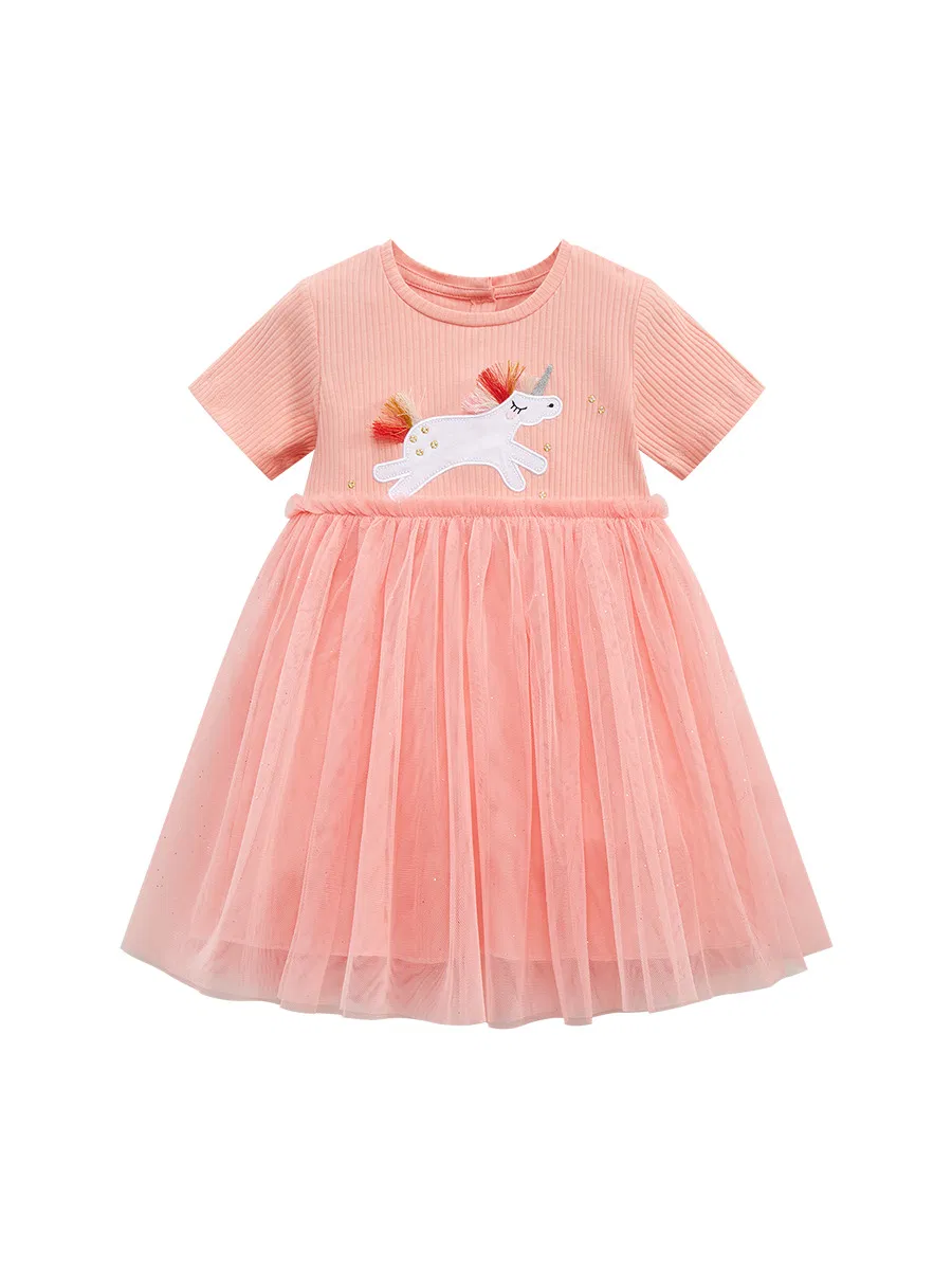 Boutique Clothing New Aarrival Children Girl Mesh Skirt Baby Girl Long Sleeve Spring Autumn Princess Dresses