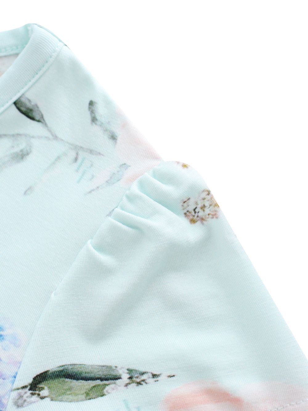 Factory Direct Sale Anti-Wrinkle Washable Flared Sleeves Soft Fabric Fun Twirl Playful Outfits Girls' Twirly Dress