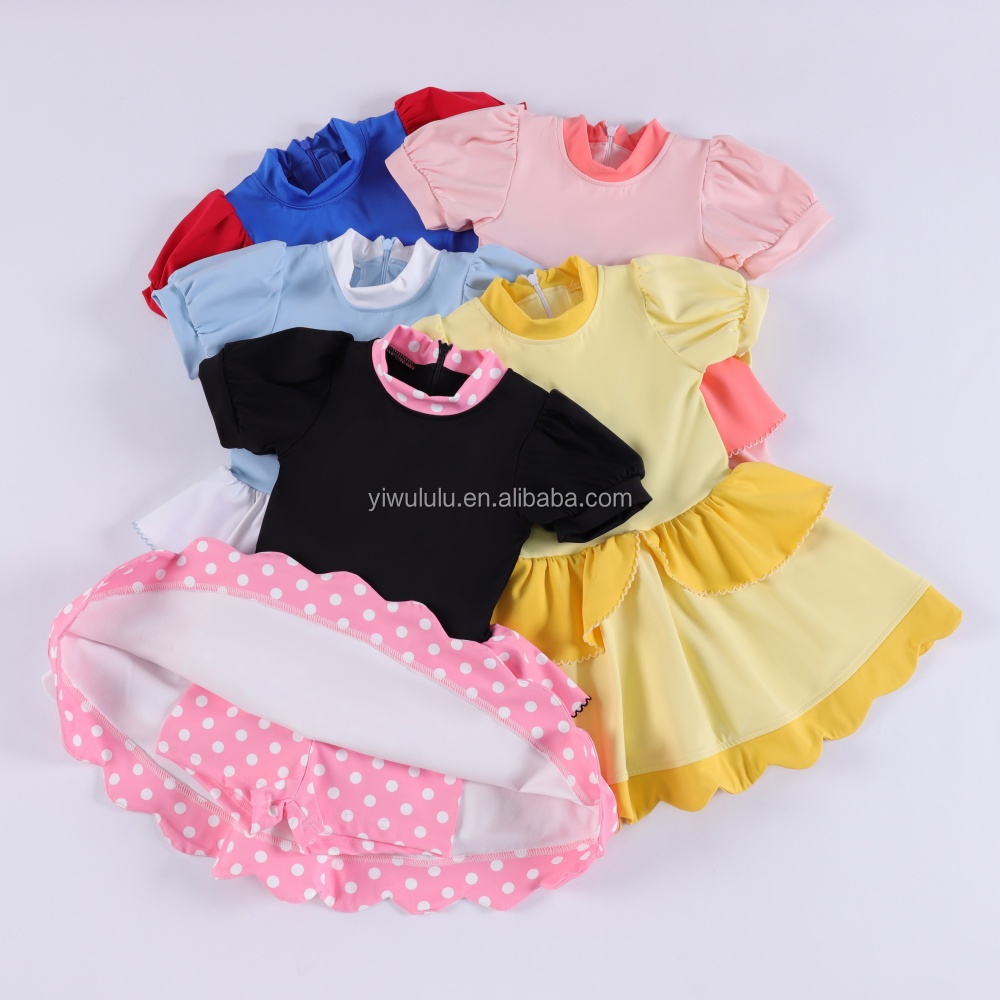 New Update Child Girl Cute Dress Costume Performance Birthday Party Halloween Baby Princess Summer Dresses