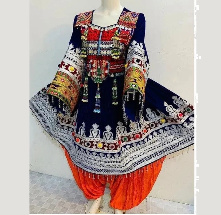 Outdoor Vintage Afghani Salwar Kameez Girls Lace Breathable Cashmere Chiffon Plain Dyed Heavy Weight Multi Colors Maxi Frock
