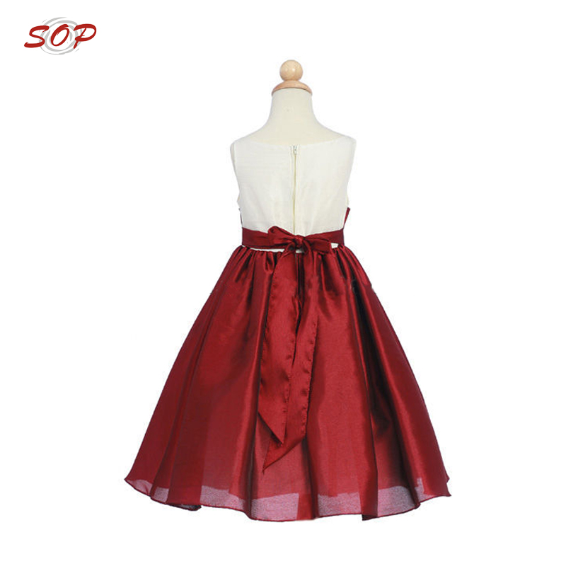 New Model 8 Years Old Girls Party Children Dresses Flower Girl Dresses Wedding