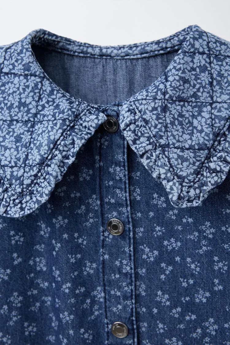 Floral Denim Detail