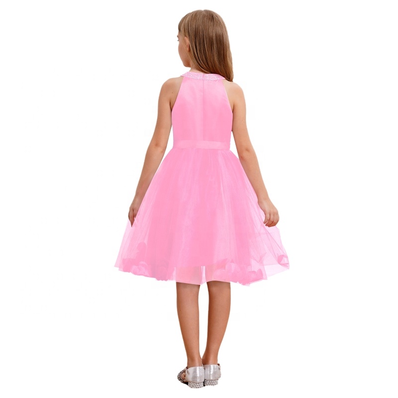 6-16 12 Years Old Latest Children Dressed Princess Dress For Girl Birthday Designs Kids' Wedding Party Flower Girl Dresses