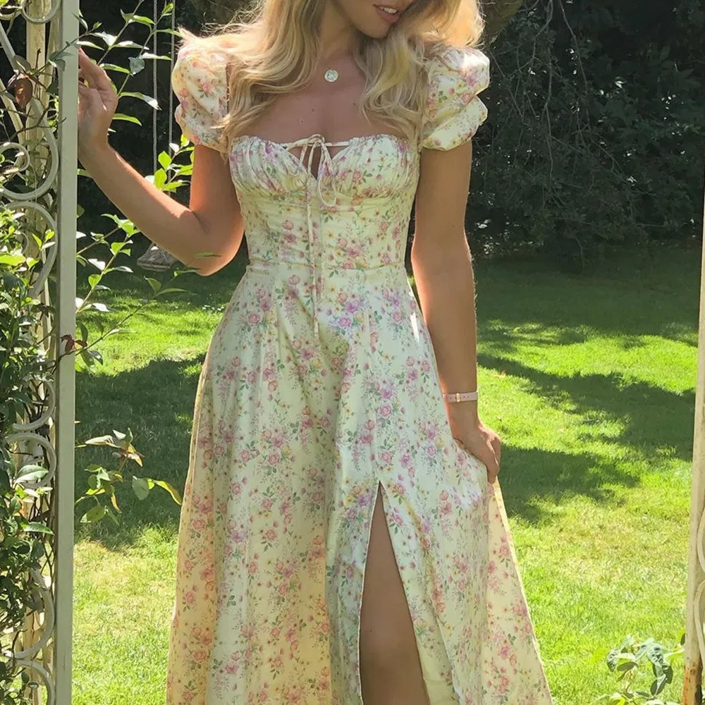 Women Ladies Long Print Flower Girls' Maxi Party Summer Mini Dress Lady Elegant Casual Dresses