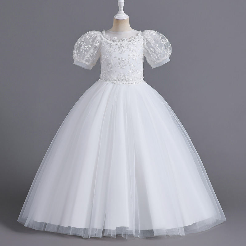 Girls Party Dresses for Weddings Children Ball Gown Frock Design Dress Kids Girls