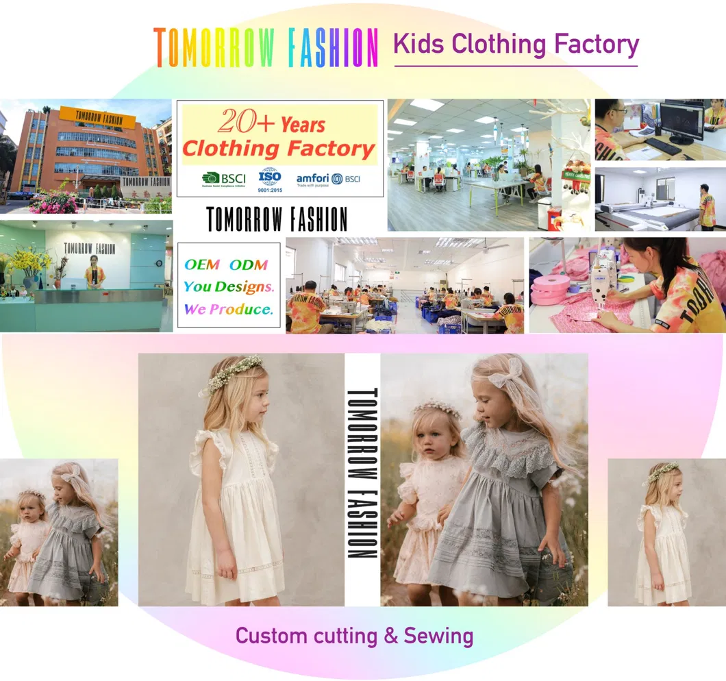 Children Girls Kids Summer Clothes Blue Denim Baby Dresses