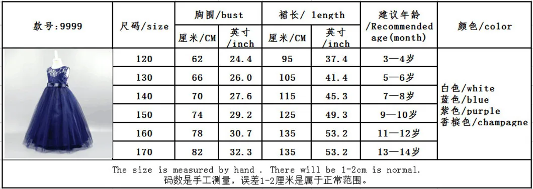 Wholesale Sleeveless Kids Dress Girls Birthday Party Princess Dress for 2-12 Years