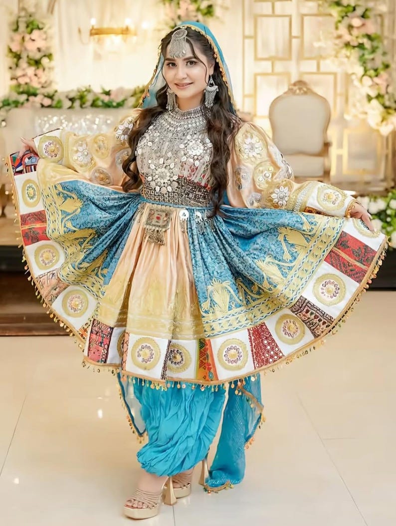 Afghani Dress Detail 3