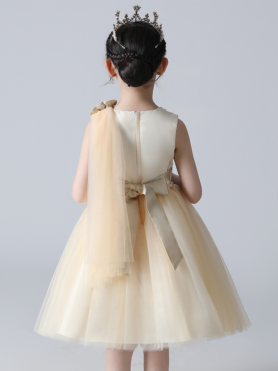 High Quality Tulle Princess Dress for Girl Girls Summer Flower Girls' Party Kids Evening Formal Birthday Dresses