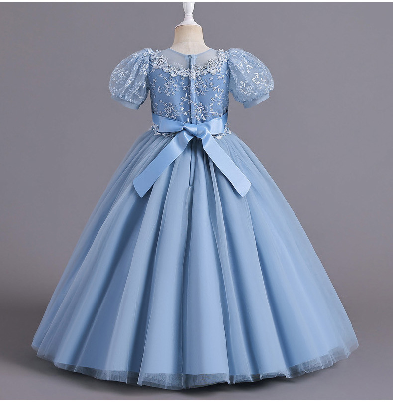 Girls Party Dresses for Weddings Children Ball Gown Frock Design Dress Kids Girls