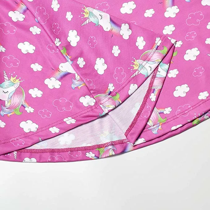 Girls Unicorn Dress, Maxi Dress, Hoodie, Mermaid Dress, Legging