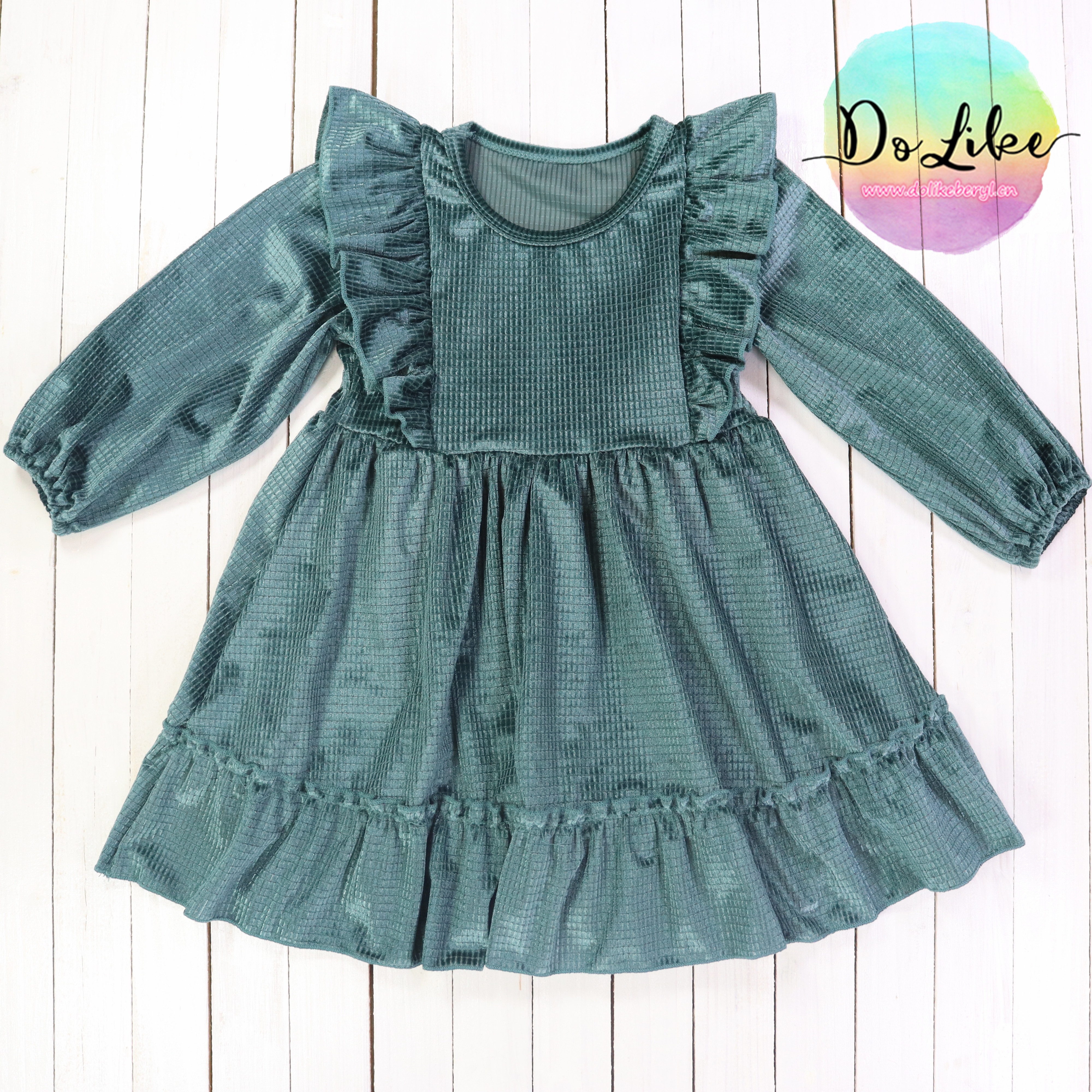 Velvet Dress Design 3