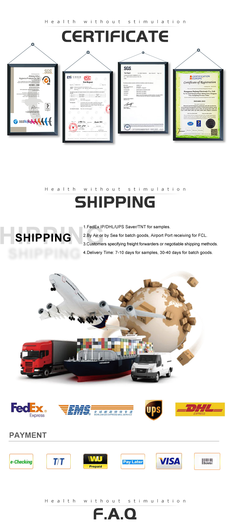 Shipping Information