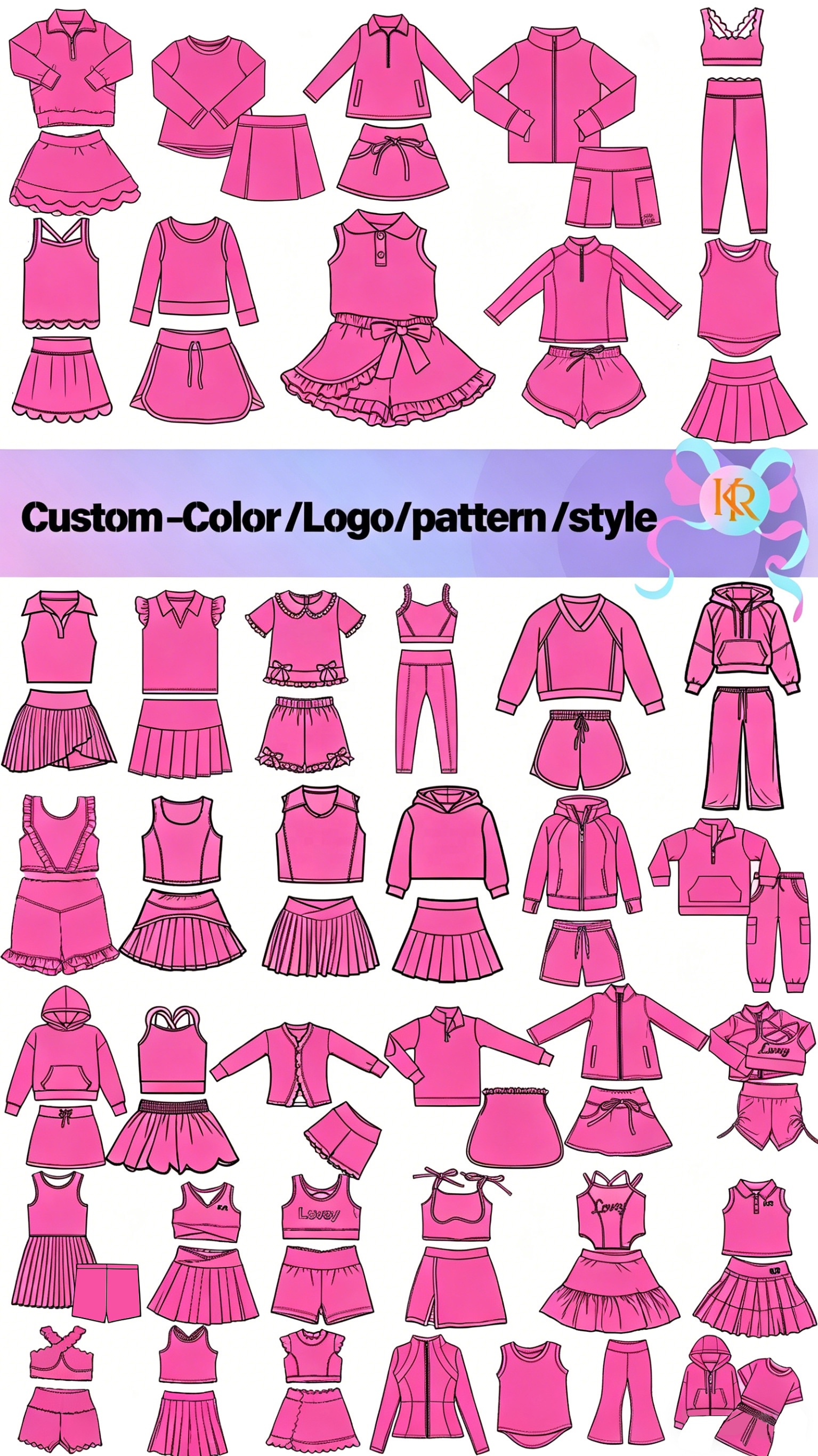 KR Kids' Cute Printed Dress Short Sleeve Scallop Hem Sundress 6 Assorted Animal &amp; Floral Printed Summer Dress