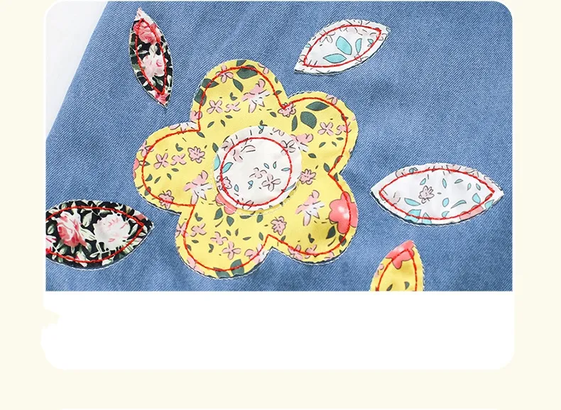 Girl Denim Dress 6